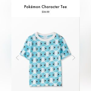 NWOT Pokémon Hanna Andersson tee